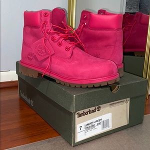 COPY - Timberland Boots - Pink Size 7